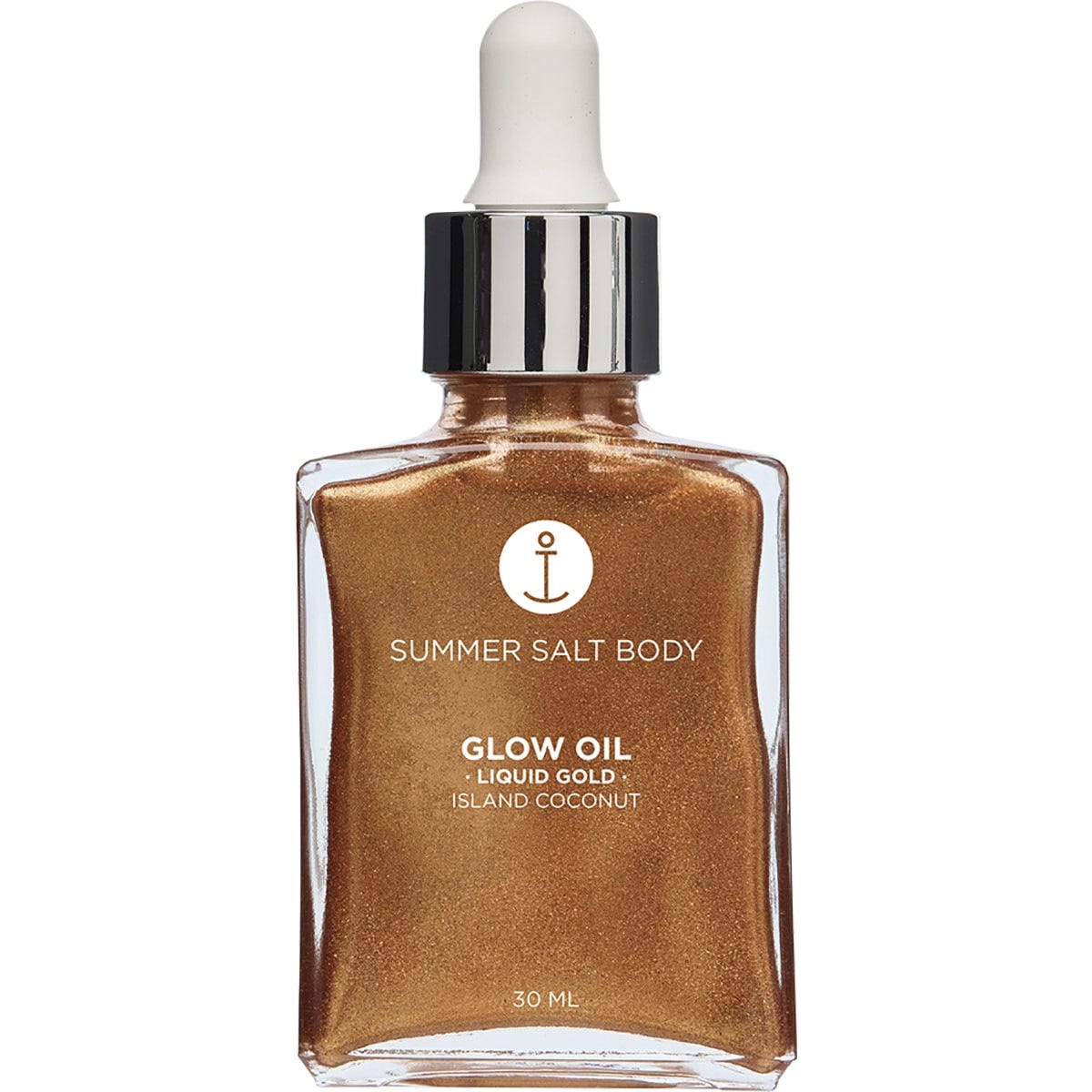 Summer Salt Body Glow Oil Liquid Gold Island Coconut 30ml