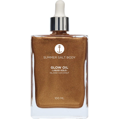 Summer Salt Body Glow Oil Liquid Gold Island Coconut 100ml