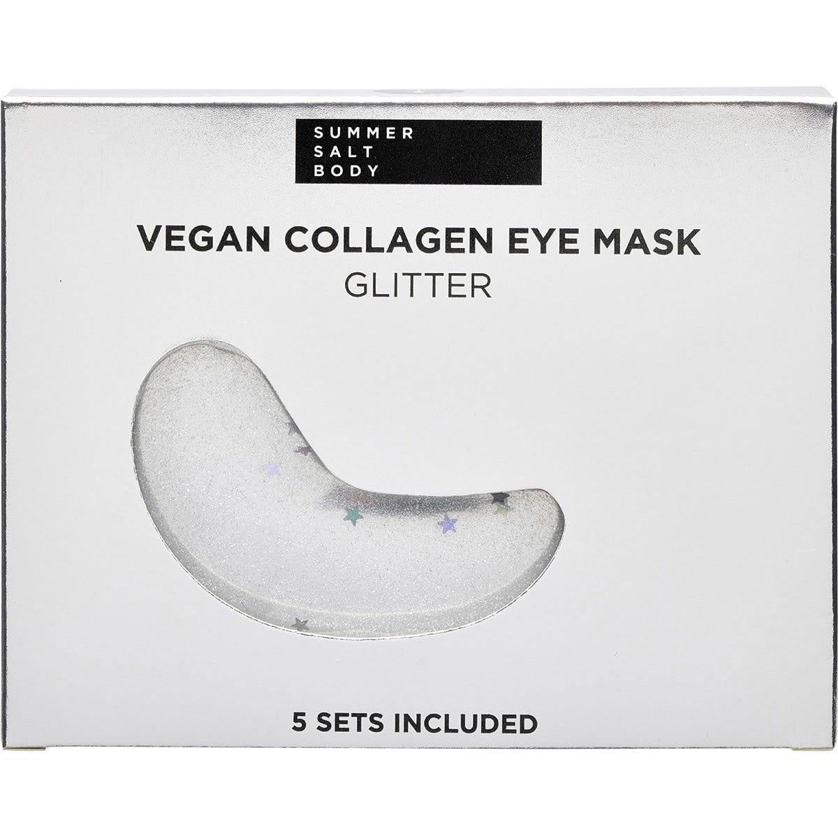 Summer Salt Body Vegan Collagen Eye Mask Sets Glitter 5pk