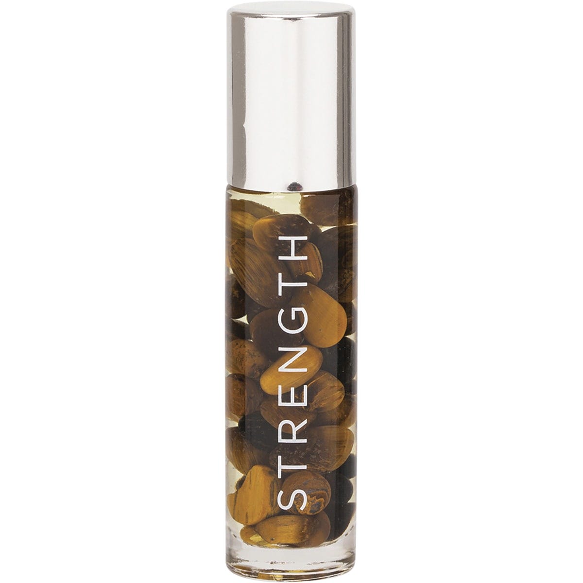 Summer Salt Body Essential Oil Roller 24K Gold Strength Tiger Eye 10ml