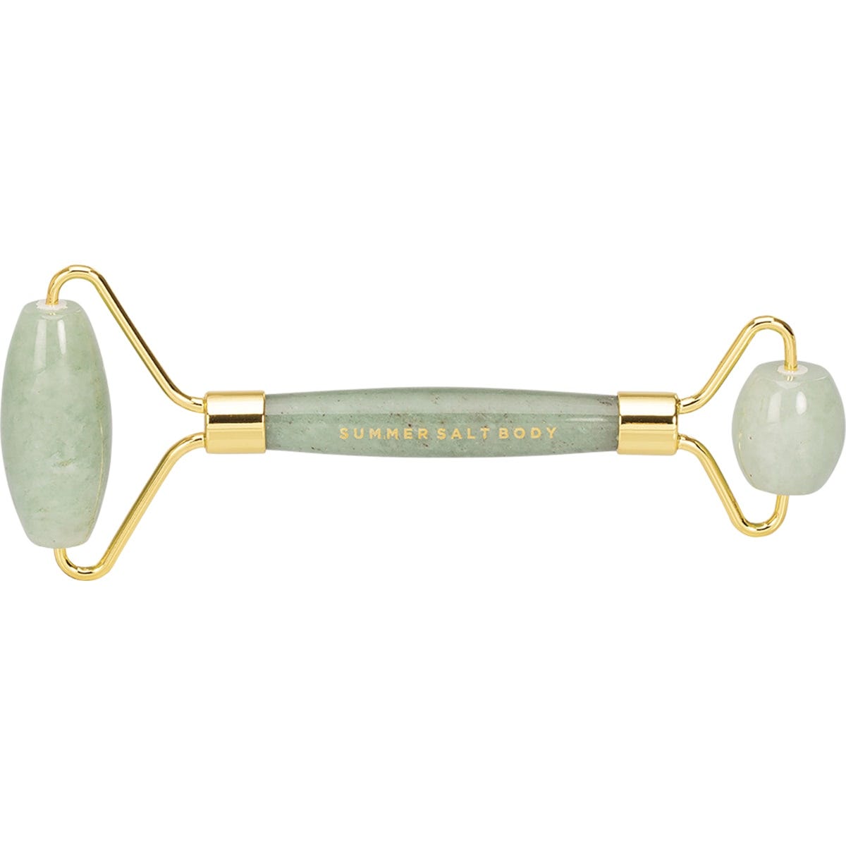 Summer Salt Body Crystal Facial Roller Green Jade