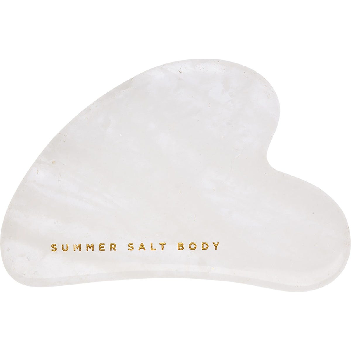 Summer Salt Body Crystal Gua Sha Clear Quartz