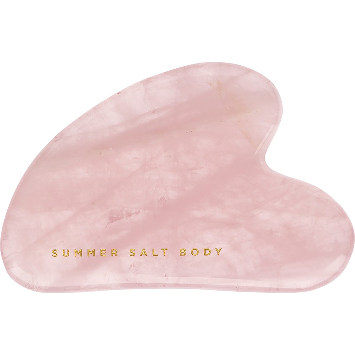 Summer Salt Body Crystal Gua Sha Rose Quartz