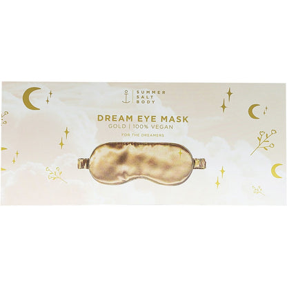 Summer Salt Body Dream Eye Mask Gold (Satin + Spandex)