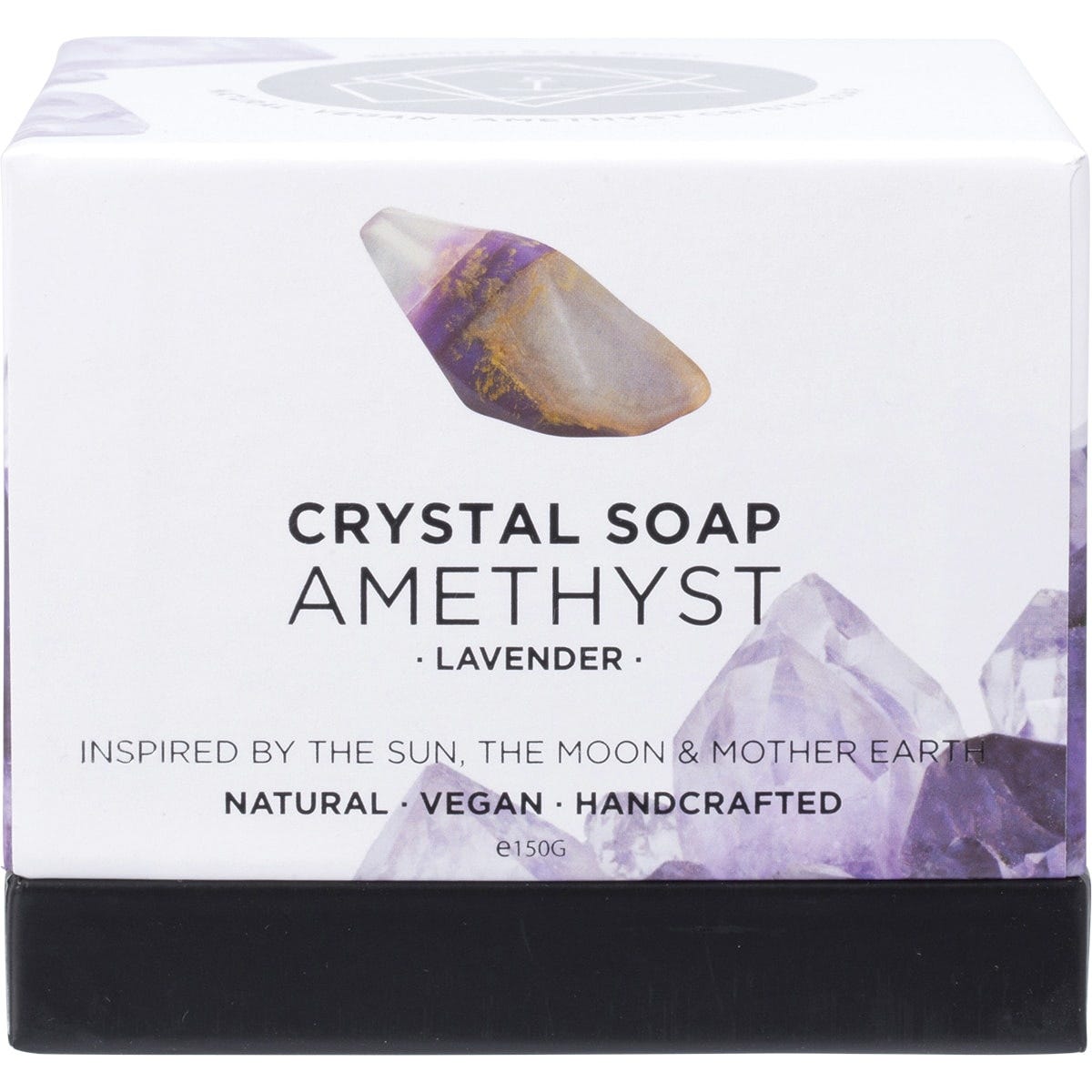 Summer Salt Body Crystal Soap Amethyst Lavender 150g