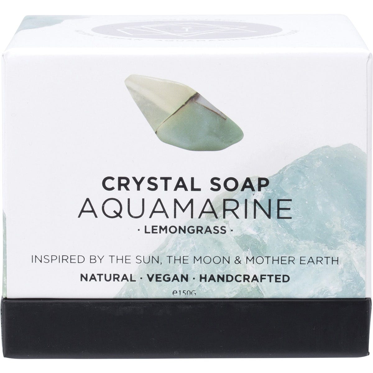 Summer Salt Body Crystal Soap Aquamarine Lemongrass 150g