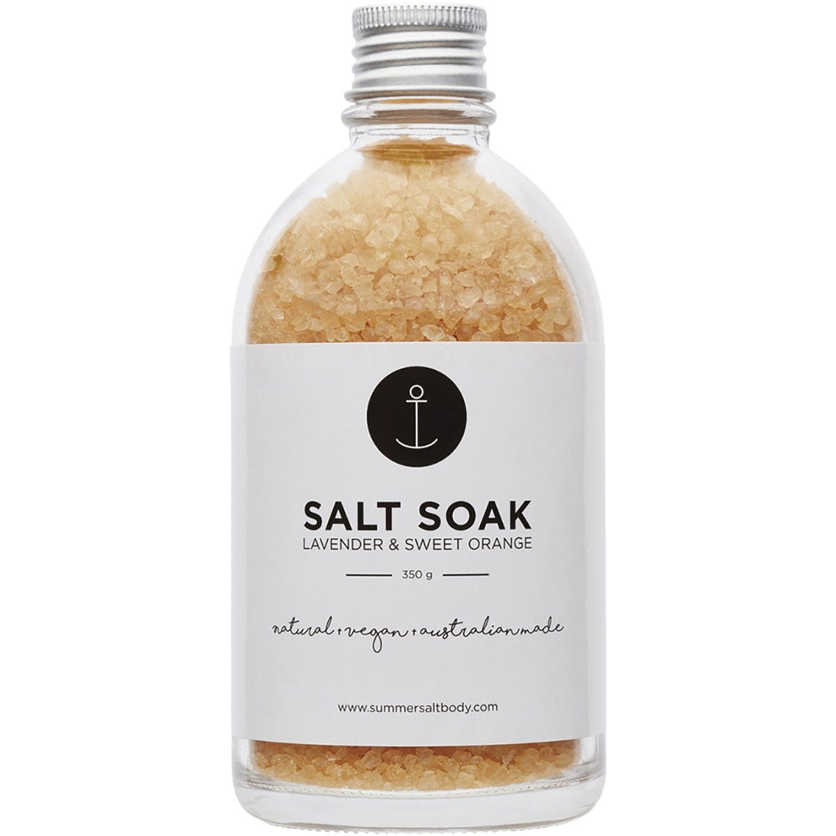 Summer Salt Body Salt Soak Lavender & Sweet Orange 350g