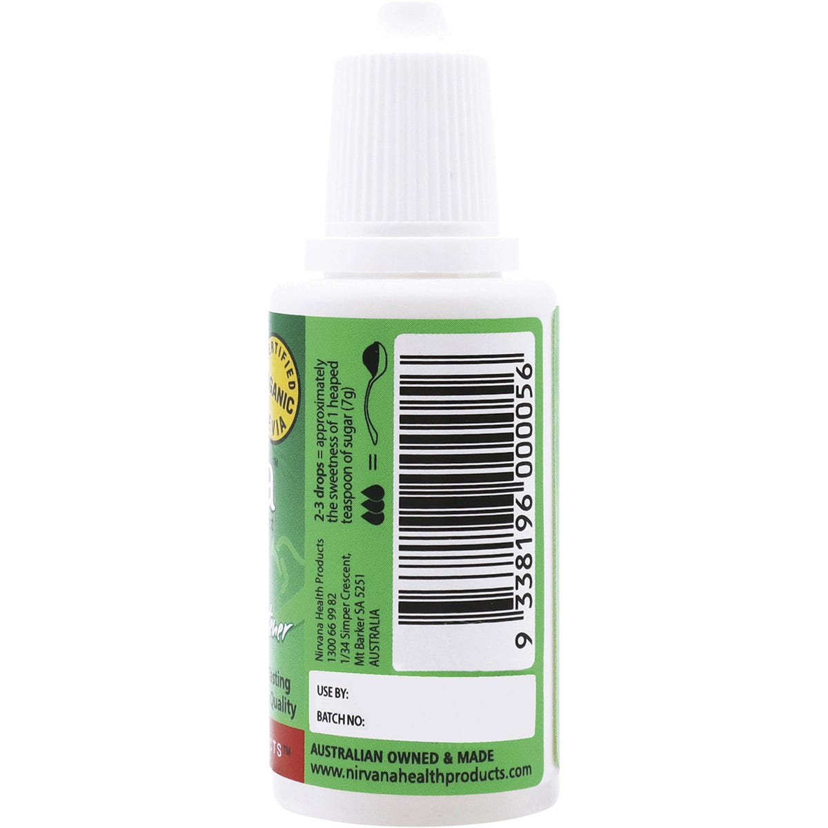 Nirvana Organics Stevia Liquid 30ml