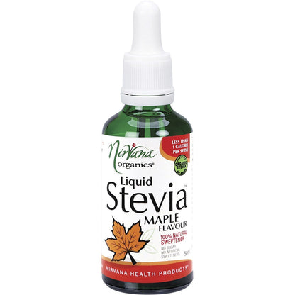 Nirvana Organics Liquid Stevia Maple 50ml