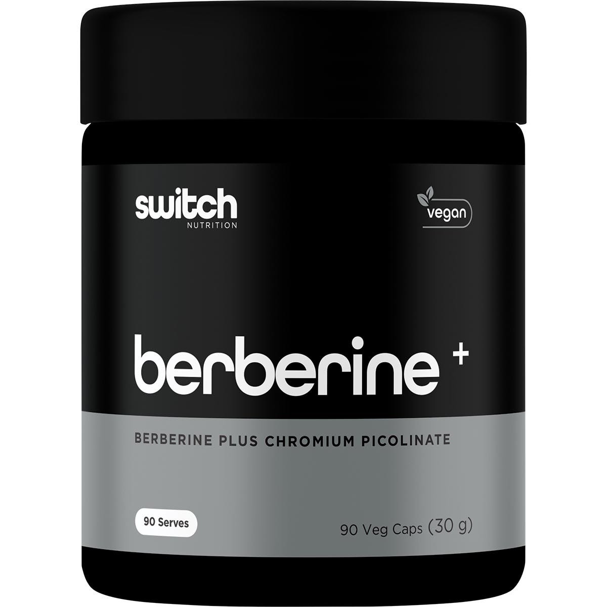 Switch Nutrition Berberine+ Plus Chromium Picolinate 90 Caps