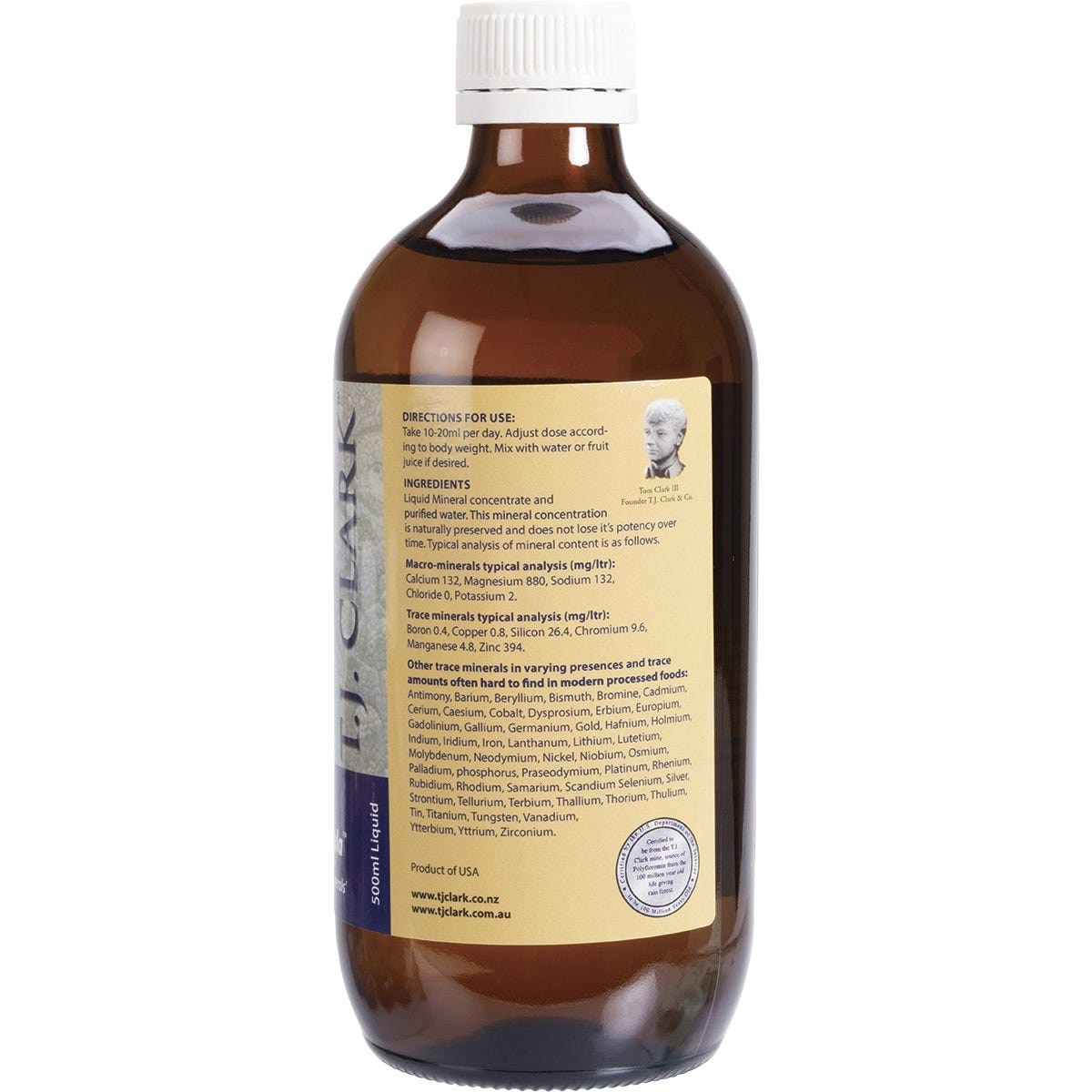 T.J. Clark Colloidal Minerals Original 500ml