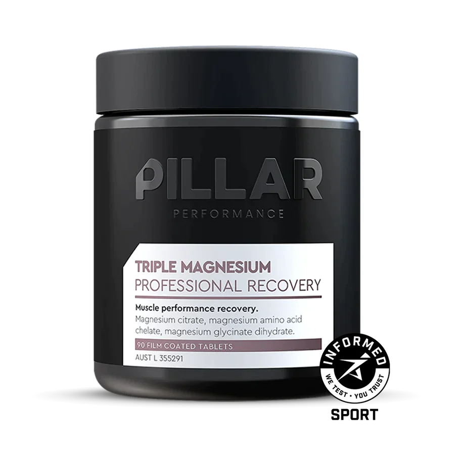 Pillar Performance Triple Magnesium Tablets - 90 Tablets