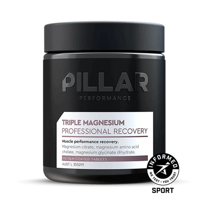 Pillar Performance Triple Magnesium Tablets - 90 Tablets