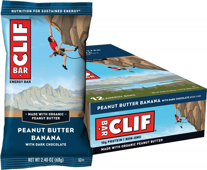 CLIF Energy Bar Peanut Butter Banana 12x68g