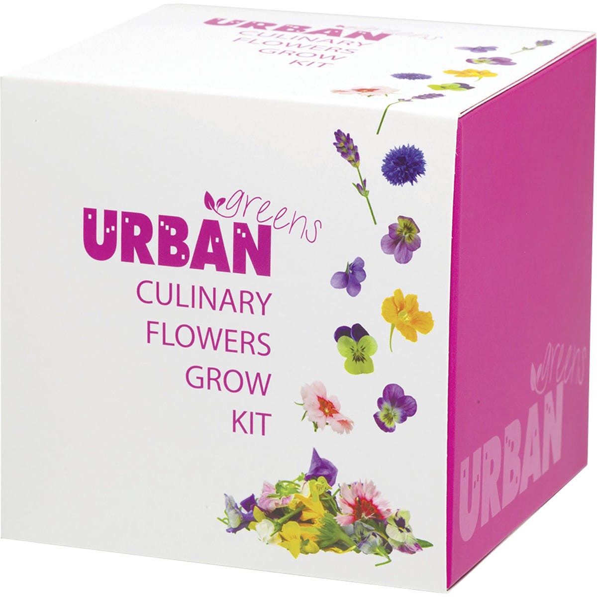 Urban Greens Grow Kit Culinary Flowers 10x10cm