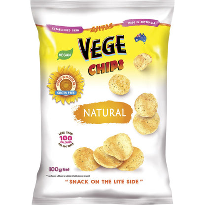 Vege Chips Vege Chips Natural 6x100g