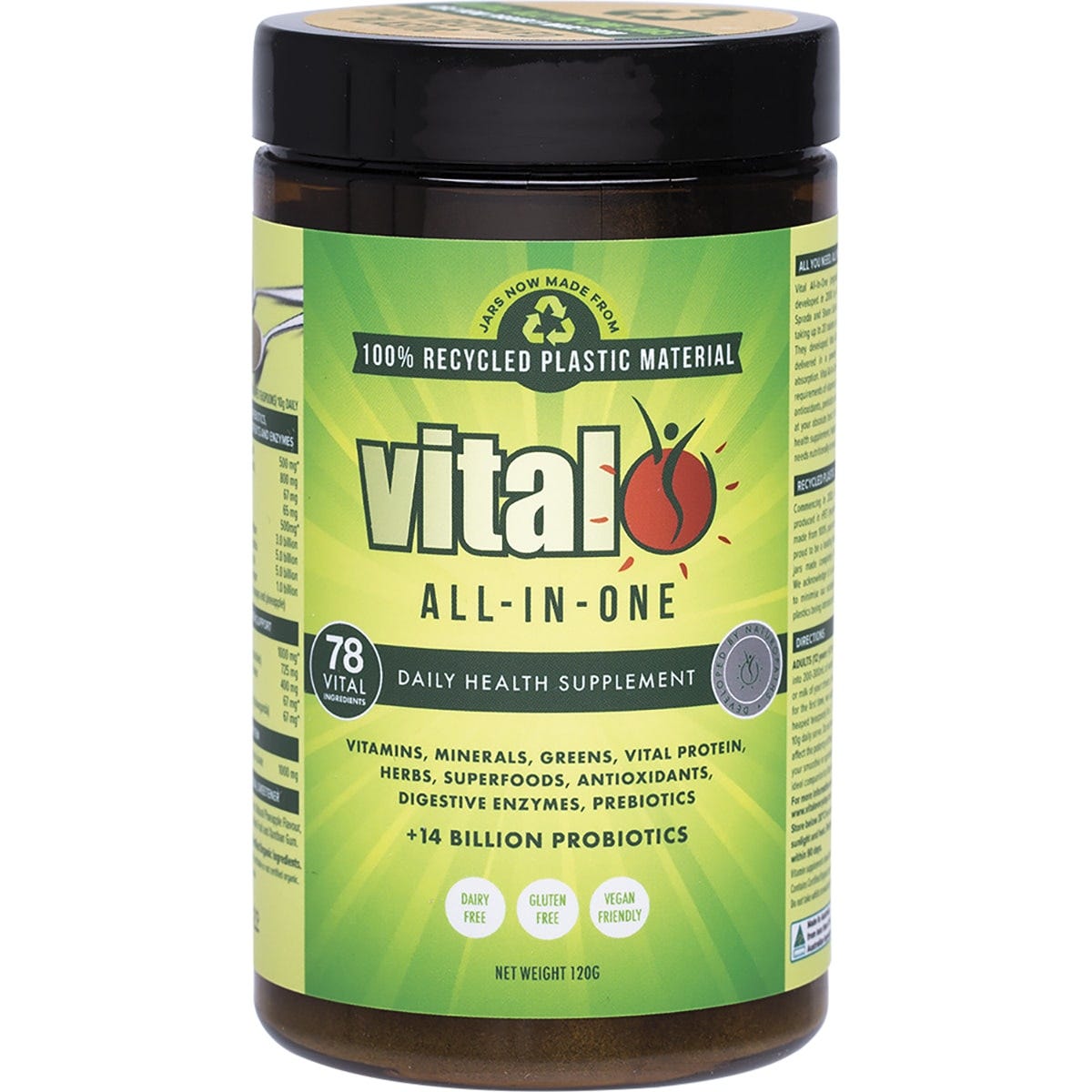 Martin & Pleasance Vital All-In-One Daily Health Supplement 120g