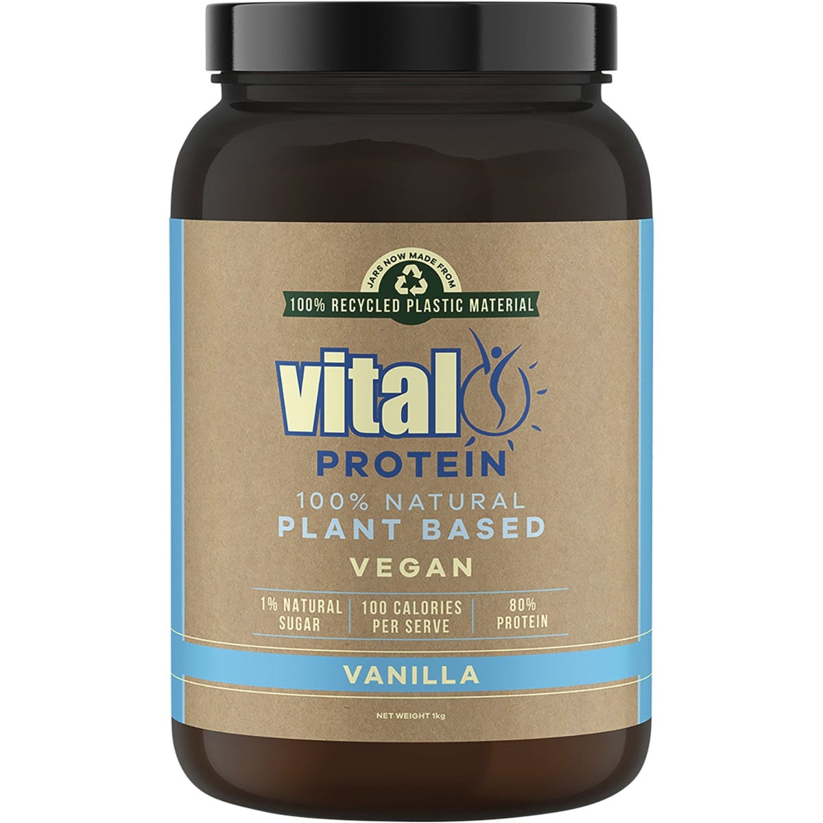 Martin & Pleasance Vital Protein Pea Protein Isolate Vanilla 1kg