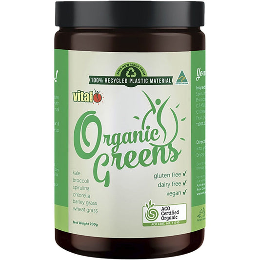 Martin & Pleasance Vital Organic Greens Powder 200g