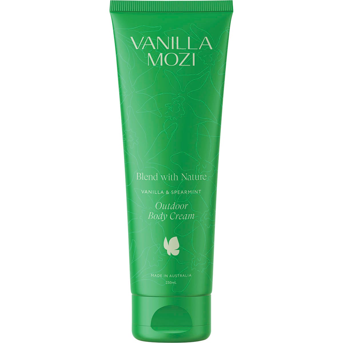 Vanilla Mozi Outdoor Body Cream Vanilla & Spearmint 250ml