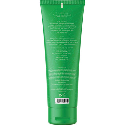 Vanilla Mozi Outdoor Body Cream Vanilla & Spearmint 250ml