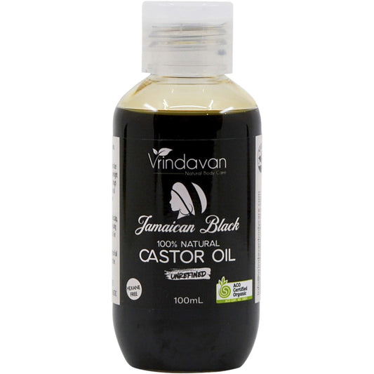 Vrindavan Jamaican Black Castor Oil Unrefined 100ml