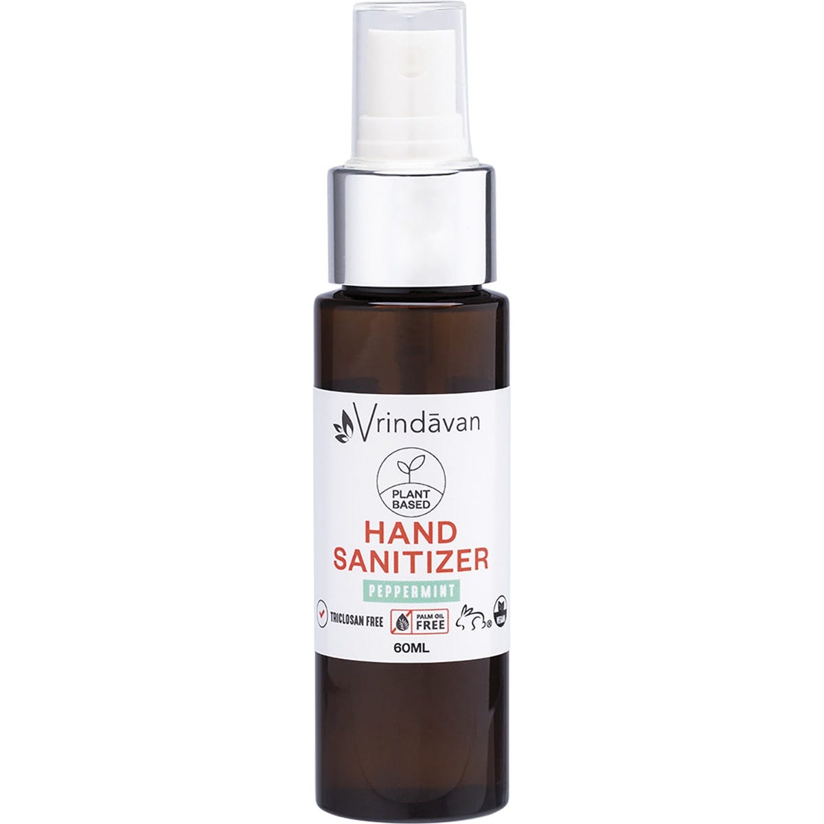 Vrindavan Hand Sanitizer Peppermint 60ml