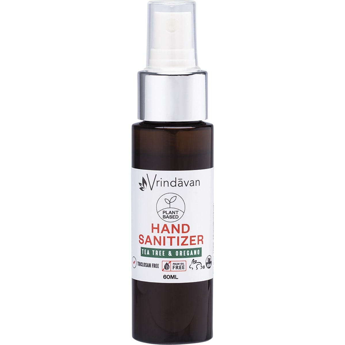 Vrindavan Hand Sanitizer Tea Tree & Oregano 60ml