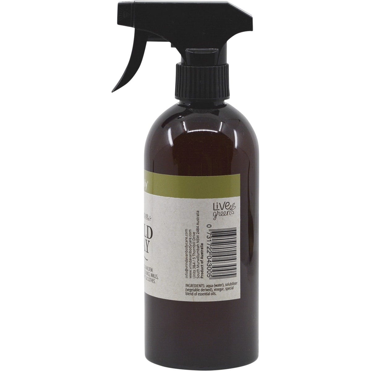 Vrindavan Mould Spray Eco Family Sanitises, Remove Mould &Mildew 500ml