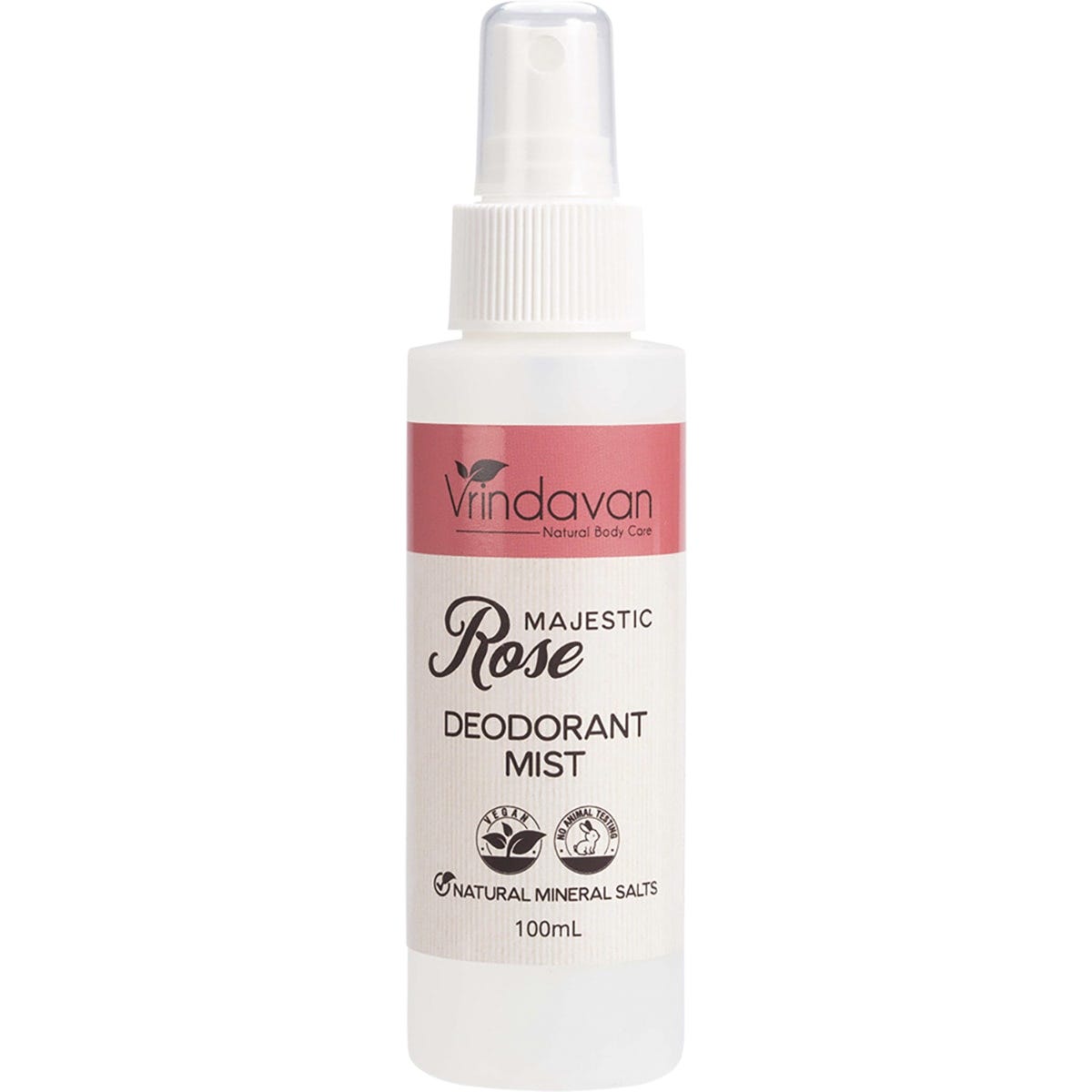 Vrindavan Deodorant Mist Majestic Rose 100ml