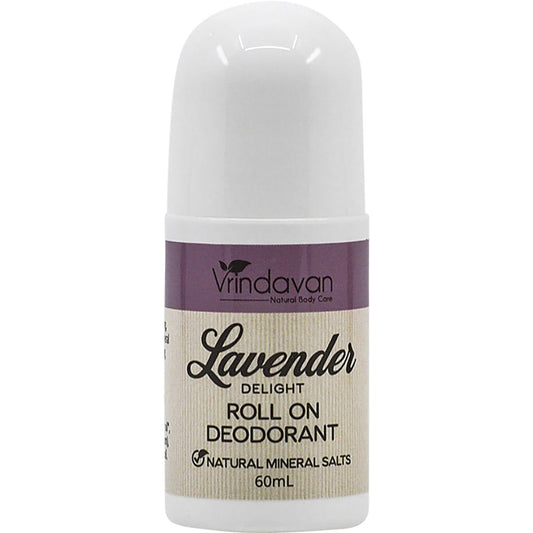 Vrindavan Roll-On Deodorant Lavender Delight 60ml