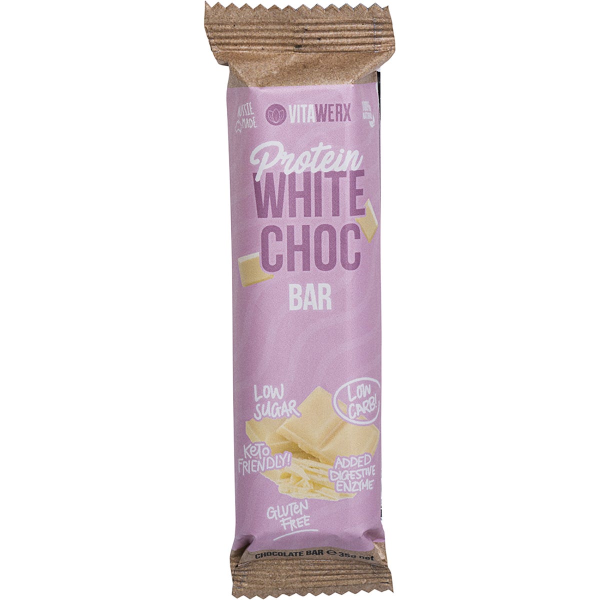 Vitawerx Protein White Chocolate Bar 12x35g