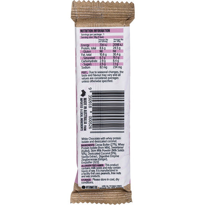 Vitawerx Protein White Chocolate Bar Coconut Rough 12x35g