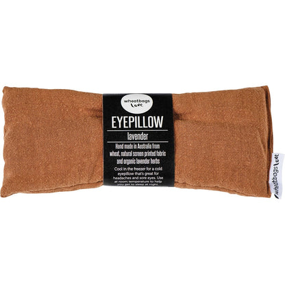 Wheatbags Love Eyepillow Luxe Linen Copper Lavender Scented