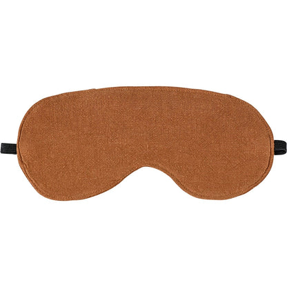 Wheatbags Love Eye Mask Luxe Linen Copper