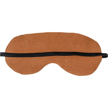 Wheatbags Love Eye Mask Luxe Linen Copper