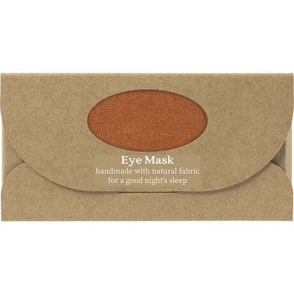 Wheatbags Love Eye Mask Luxe Linen Copper