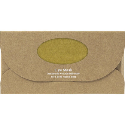 Wheatbags Love Eye Mask Luxe Linen Pistachio