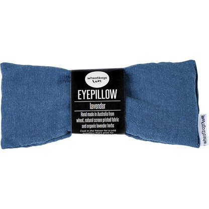 Wheatbags Love Eyepillow Luxe Linen Ocean Lavender Scented