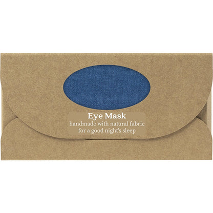 Wheatbags Love Eye Mask Luxe Linen Ocean