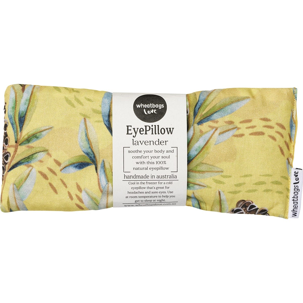 Wheatbags Love Eyepillow Banksia Pod Lavender Scented