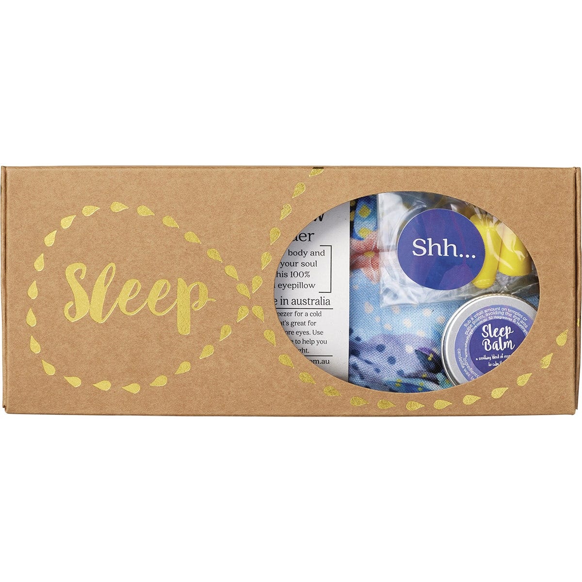 Wheatbags Love Sleep Gift Pack Blue Cockatoo Lavender Scented 3pk