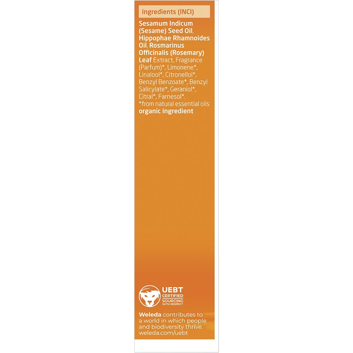 Weleda Revitalising Body Oil Sea Buckthorn 100ml