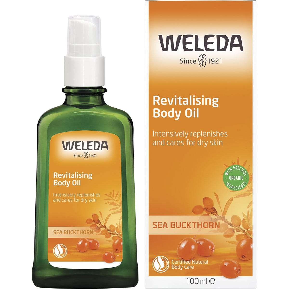 Weleda Revitalising Body Oil Sea Buckthorn 100ml