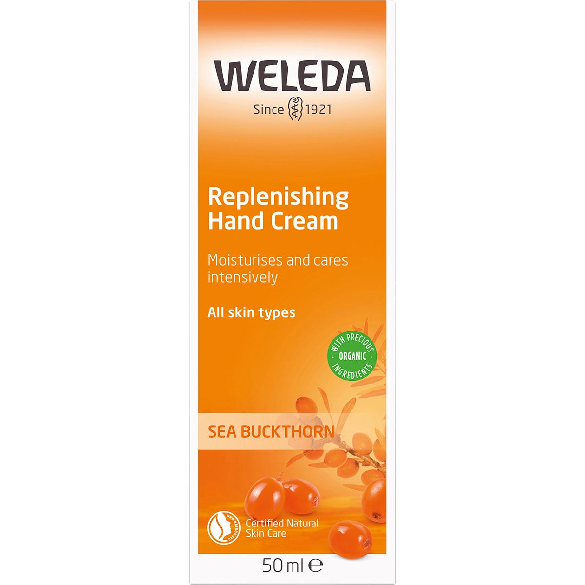 Weleda Replenishing Hand Cream - Sea Buckthorn 50ml