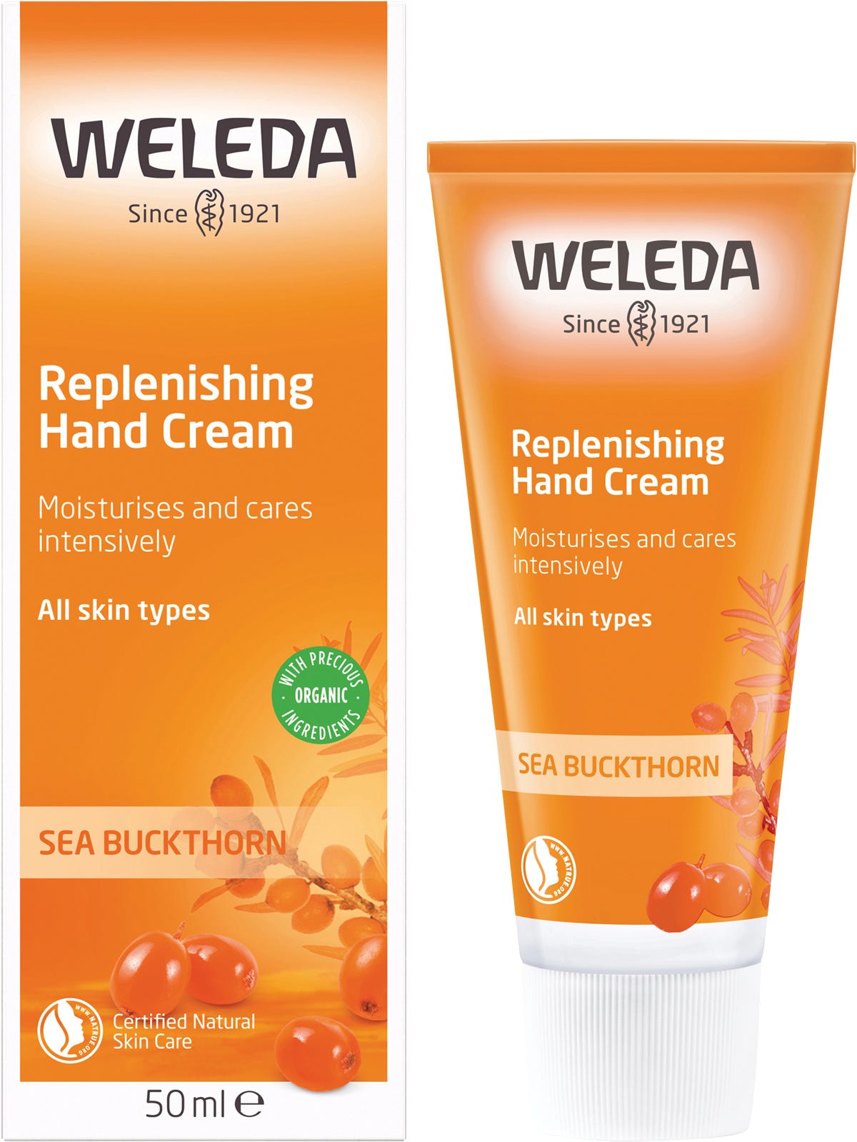 Weleda Replenishing Hand Cream - Sea Buckthorn 50ml