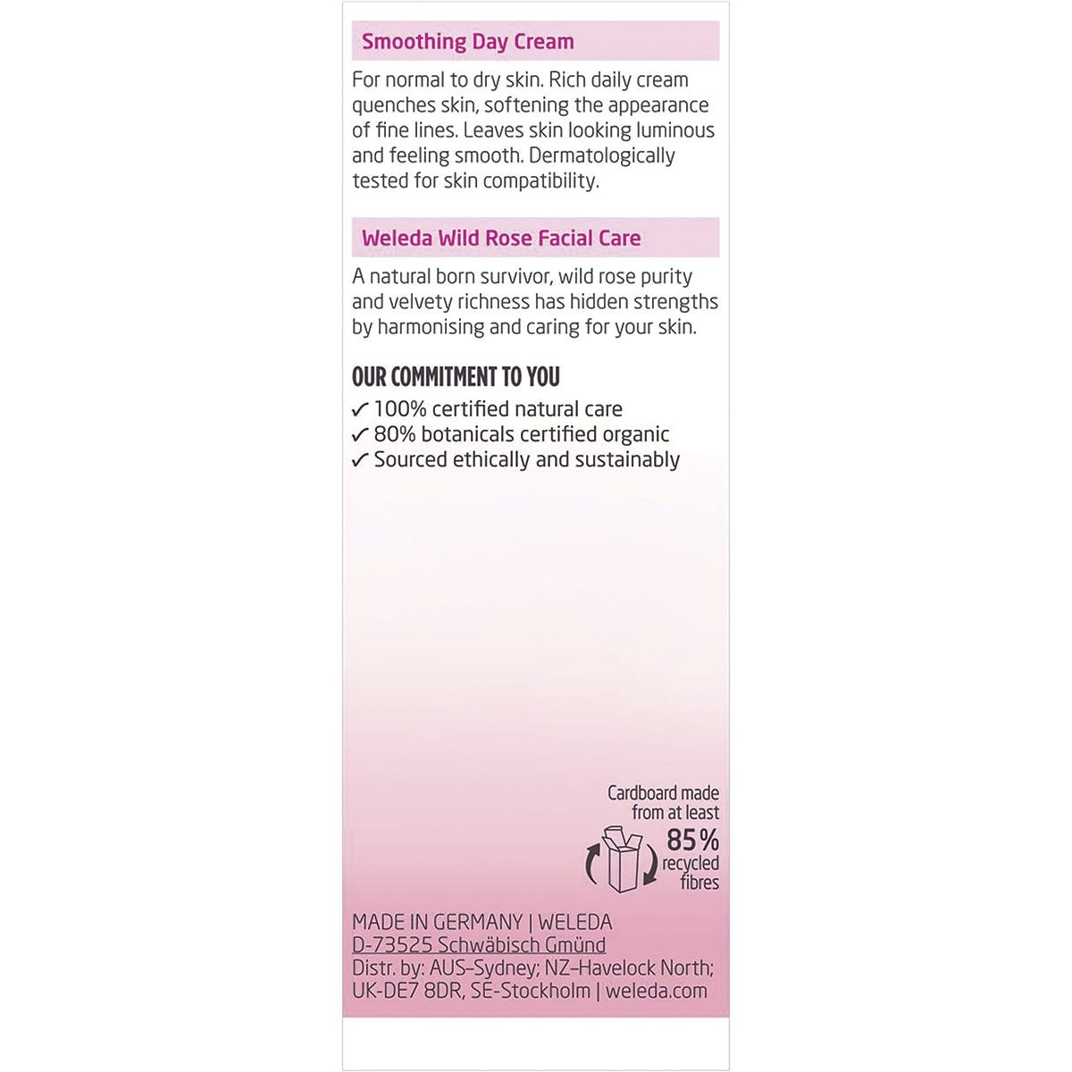 Weleda Smoothing Day Cream Wild Rose 30ml