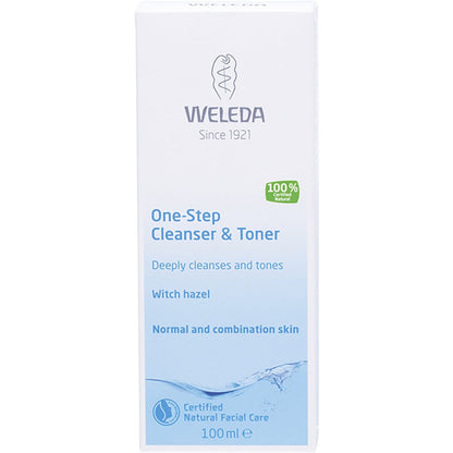 Weleda One-Step Cleanser & Toner Witch Hazel 100ml