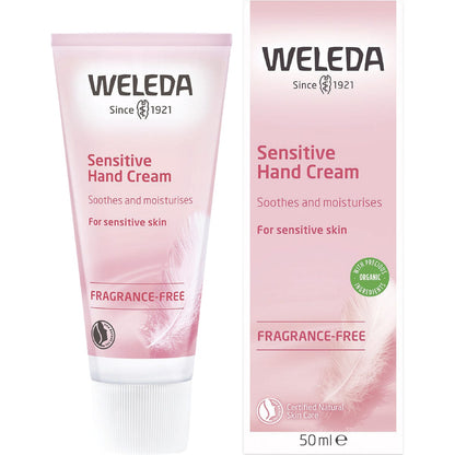 Weleda Sensitive Hand Cream Fragrance Free 50ml