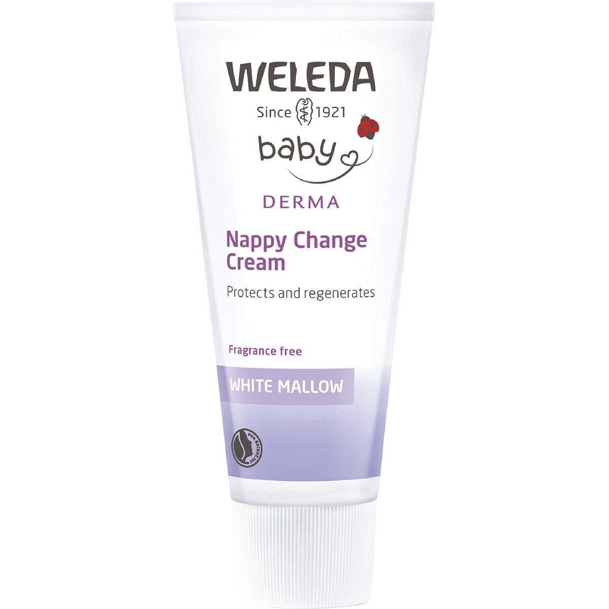 Weleda White Mallow Nappy Change Cream Fragrance Free 50ml